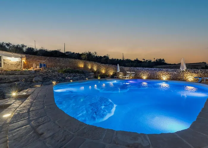 Masseria Dipinto Di Blu וילה *